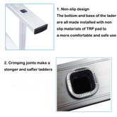 Miller ARL-300 Rescue Single Aluminum Ladder with Hook (Fire Exit) | Miller by KHM Megatools Corp.